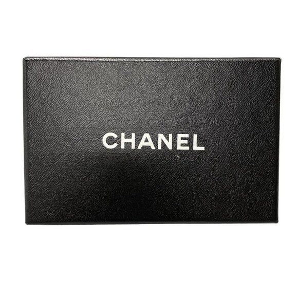 Auth CHANEL CC Button - Black Leather Key Case - Picture 8 of 14